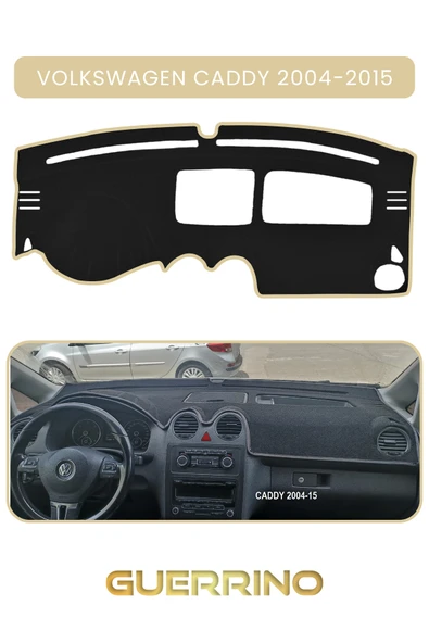 NEYA  VOLKSWAGEN Caddy (2004-2015 )TORPİDO KORUMA HALISI BEJ KENAR ürün görseli 1