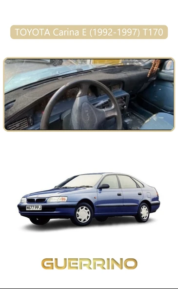 NEYA  TOYOTA Carina E (1992-1997) T170TORPİDO KORUMA HALISI BEJ KENAR ürün görseli 1