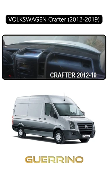 NEYA  VOLKSWAGEN Crafter (2012-2019)TORPİDO KORUMA HALISI SİYAH KENAR ürün görseli 1