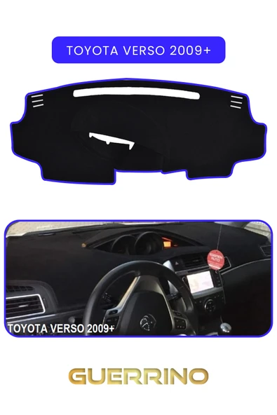 NEYA  TOYOTA Verso (2009+)TORPİDO KORUMA HALISI MAVİ KENAR ürün görseli 1