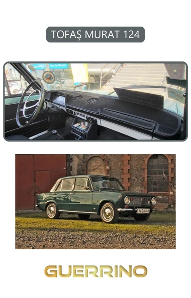 NEYA  TOFAŞ MURAT 124TORPİDO KORUMA HALISI GRİ KENAR ürün görseli 1