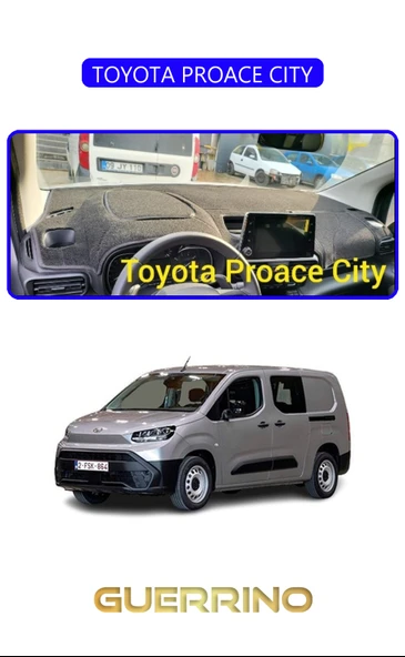 NEYA  TOYOTA PROACE CITYTORPİDO KORUMA HALISI MAVİ KENAR ürün görseli 1