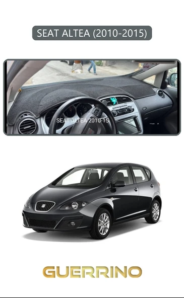 NEYA  SEAT ALTEA (2010-2015)TORPİDO KORUMA HALISI GRİ KENAR ürün görseli 1