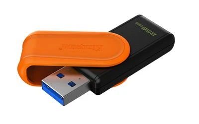 Kingston DTXS-256GB 256GB Portable USB 3.2 Gen1 DataTraveler ExodiaS (Black-Orange) Flash Bellek - 3