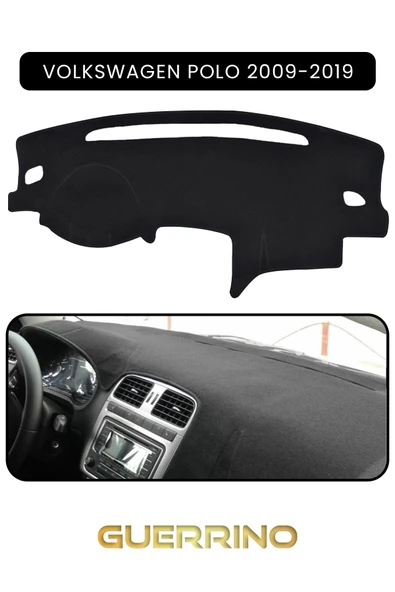 NEYA  VOLKSWAGEN Polo (2009-2019)TORPİDO KORUMA HALISI SİYAH KENAR ürün görseli 1