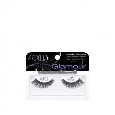 Ardell Glamour Siyah Takma Kirpik No:107 - 1
