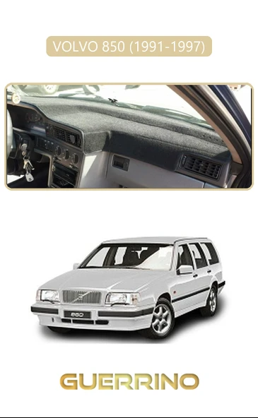 NEYA  VOLVO 850 (1991-1997)TORPİDO KORUMA HALISI BEJ KENAR ürün görseli 1
