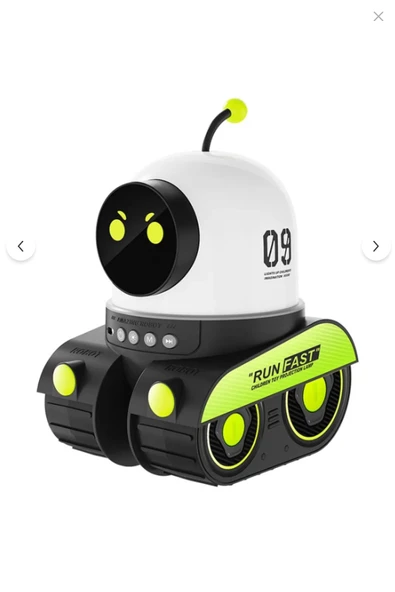 Tank Robot 12 Film Projeksiyon Lamba Bluetooth Hoparlör Gece Lambası - 6