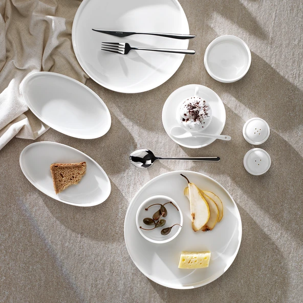 Schafer Superfine Bone Lumiere Kahvaltı Takımı 32 Parça-Beyaz