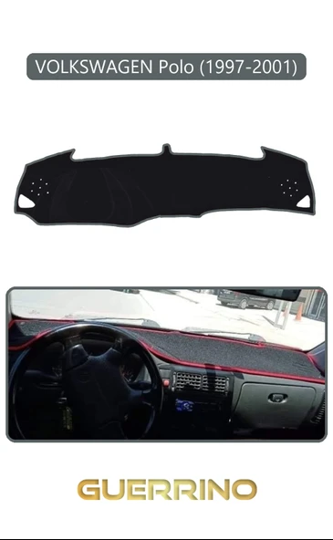 NEYA  VOLKSWAGEN Polo (1997-2001)TORPİDO KORUMA HALISI GRİ KENAR ürün görseli 1