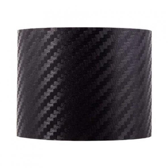 Siyah Karbon Kaplama Şerit Çıta Kaplama Folyosu 10 cm x 5 Metre - 2