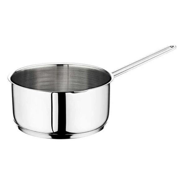 Oms Çelik Kaçerola 22 CM Sütlük/Sosluk Cam Kapaklı - 3