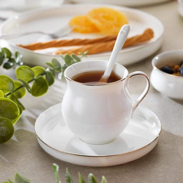 Schafer Superfine Bone Lumiere Kahvaltı Takımı 32 Parça Gold - 3