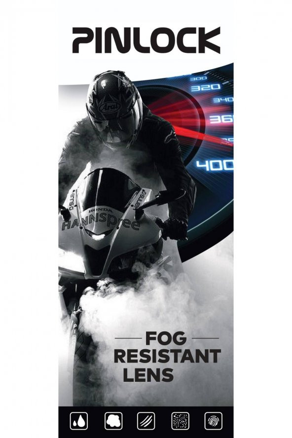 Diğer Kask Markaları  Universal Buğu Önleyici Pinlock Film - 1