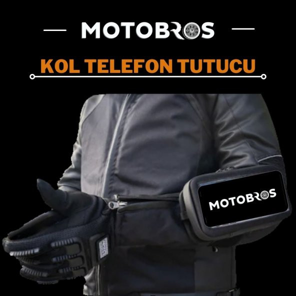 Motosiklet kola takılan telefon tutucu kol telefon tutucu su geçirmez - 3