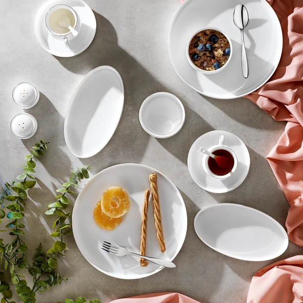 Schafer Superfine Bone Lumiere Kahvaltı Takımı 32 Parça Gold