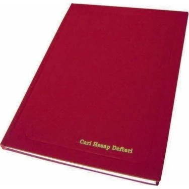 DİLMAN CARI HESAP DEFTERI CILTLI DIK 17x24 96 YP ürün görseli