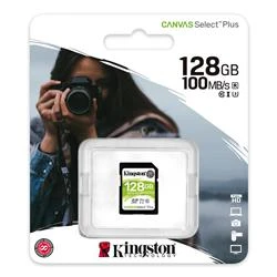 Kingston SDS2-128GB 128GB SDXC Canvas Select Plus 100R C10 UHS-I U3 V30 Hafıza Kartı - 4