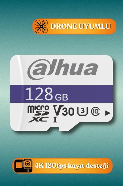 Dahua C100A 128GB MicroSDXC U3 Hafıza Kartı + SD Adaptör - 2