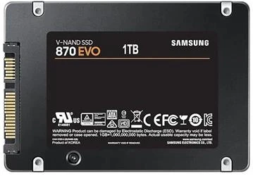Samsung 1TB MZ-77E1T0BW 870 Evo Sata 3.0 560-530mb-s 2.5" MZ-77E1T0BW Ssd Harddisk - 8