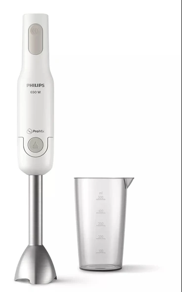 Philips HR2534/00 Blender, 650W, Paslanmaz Çelik Karıştırma Çubuğu, Beyaz ürün görseli