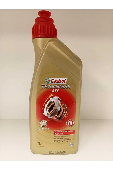 Transmax Atf Dexron Vı 1lt Üretim 09/2022