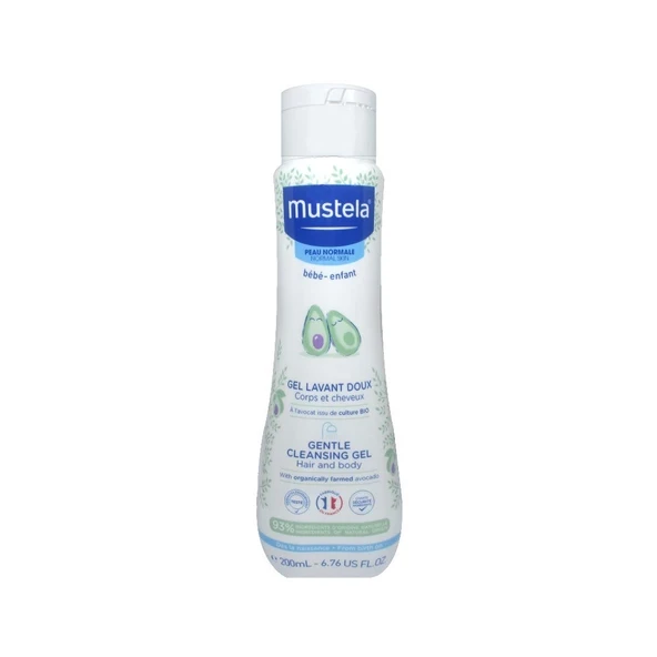 Mustela Gentle Cleansing Gel Yenidoğan Şampuan 200 m - 1