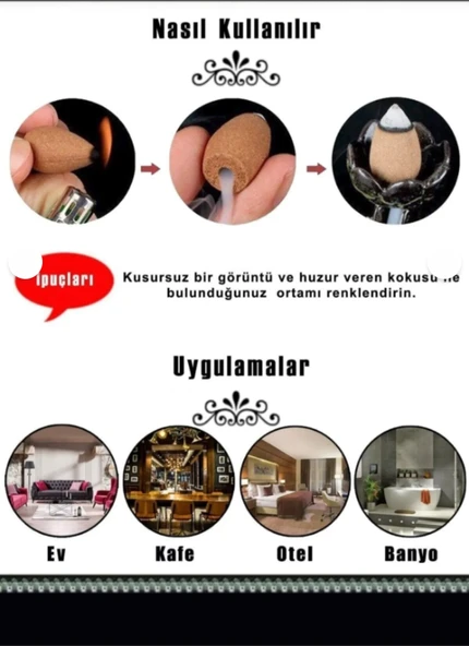Hem Konik  Şelale Tütsü - Vanilla - Vanilya - 3