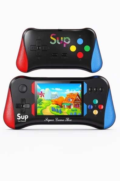 QASUL Yüksek Kalite Retro Süper Video Oyun Konsolu X7m 500in1 Taşınabilir Oyun Oyuncusu