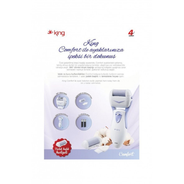 King - Ayak Törpüsü ( Yedek Başlıklı ) Confort - K2388 - 3