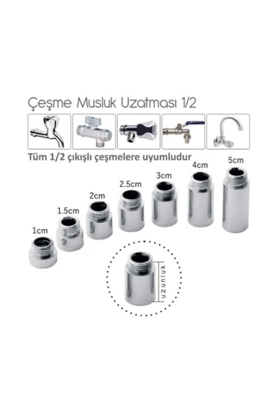 UZATMA 1/2 (26 MM) 5 CM