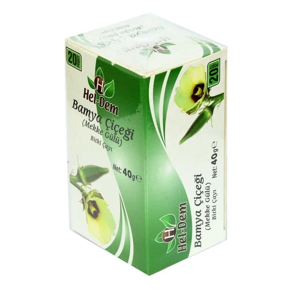 Bamya Çiçeği Mekke Gülü Çayı 2 Gr x 20 Süzen Poşet 40 Gr - 3