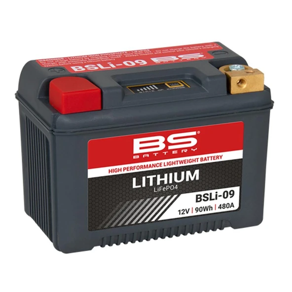 BS Battery BSLI-09 Lithium-ION Motosiklet Aküsü 360119 ürün görseli 1