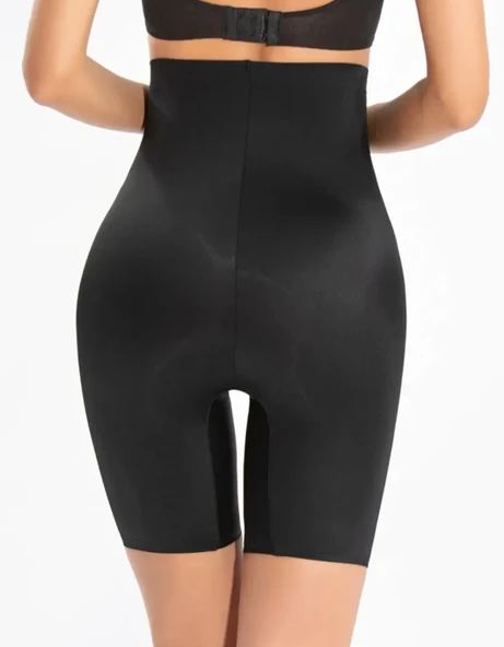 ALEXANDER HUD Siyah Lazer Kesim Korse - Kadın Dikişsiz, Toparlayıcı, Şekillendirici, Anti Selülit - Resim 2