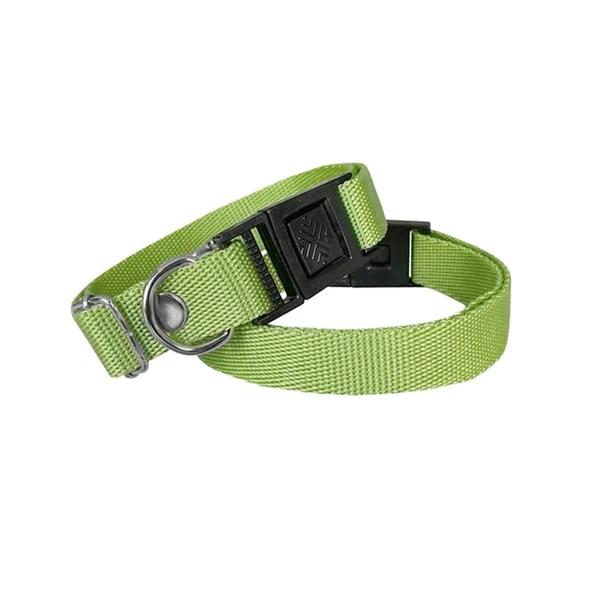 Köpek Tasması Dokuma 2 cm - Min: 30 cm - Max: 50 cm Yeşil - 1