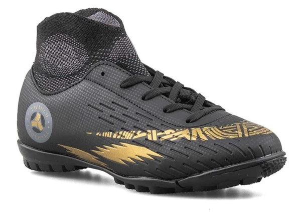 Twingo 142 Erkek Çocuk Siyah Çoraplı Halısaha ürün görseli 1