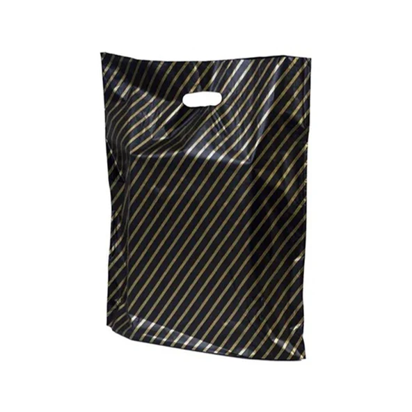 Aksan Plastik Takviyeli Çanta Taşıma Torbası Alışveriş Poşet 50 Adet No3 33x45cm - 4
