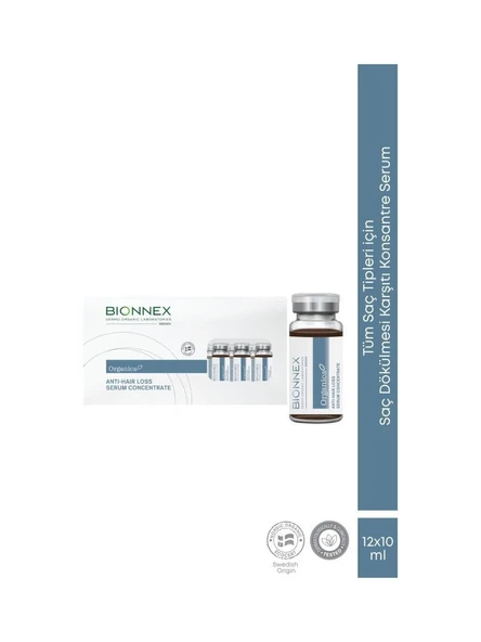 Bionnex Organica Saç Dökülmesine Karşı Serum Konsantre 10 ml 12'li - 1