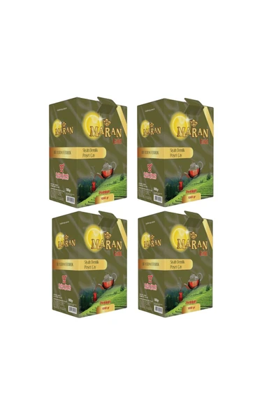 MARAN 1 Kg X 4 Adet Demlik Poşet Siyah Çay (Sınırlı Sayıda Avantajlı Paket) ürün görseli