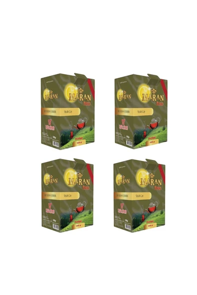 MARAN 1 Kg X 4 Adet Dökme Siyah Çay (Sınırlı Sayıda Avantajlı Paket) ürün görseli