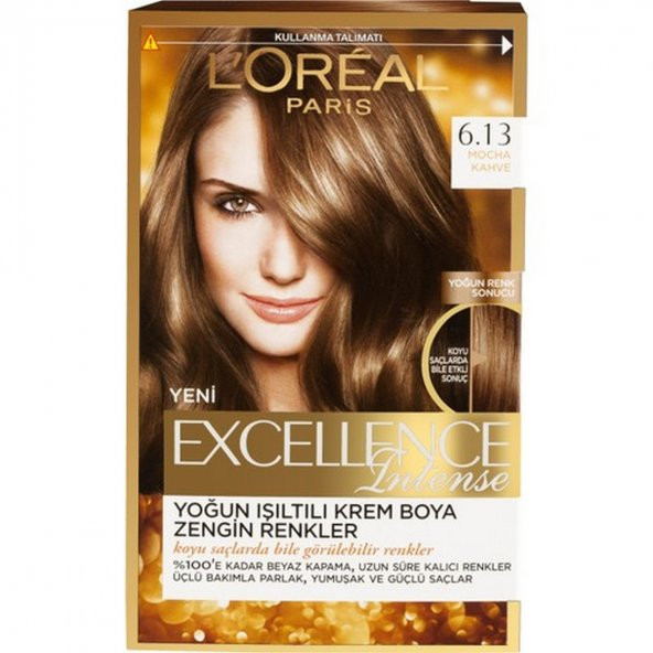 LOréal Paris Excellence Intense Saç Boyası 6.13 Mocha Kahve - 2