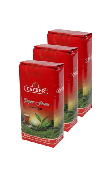 ÇAYDER Firuze Ilk Hasat Çayı 1kg X 3adet Siyah Dökme Çay - Sınırlı Üretim Çay ürün görseli