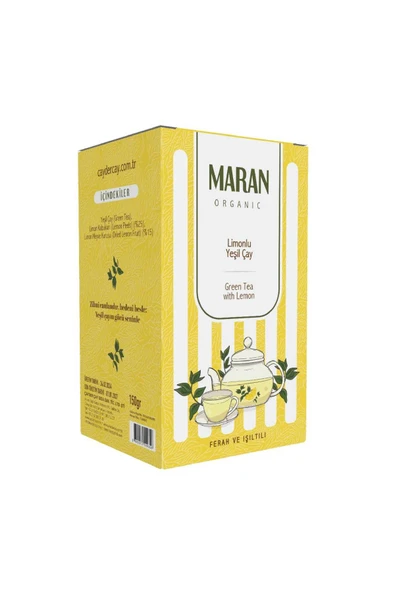 ÇAYDER Limonlu Yeşil Çay 150 Gr ürün görseli
