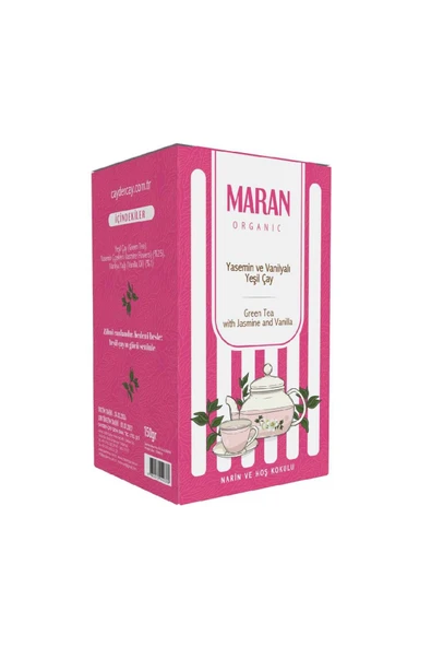 MARAN Yasemin ve Vanilyalı Yeşil Çay 150 Gr ürün görseli