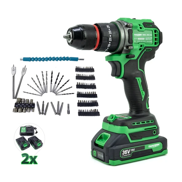 DAWREEK 10mm Green Kömürsüz Vidalama - 2