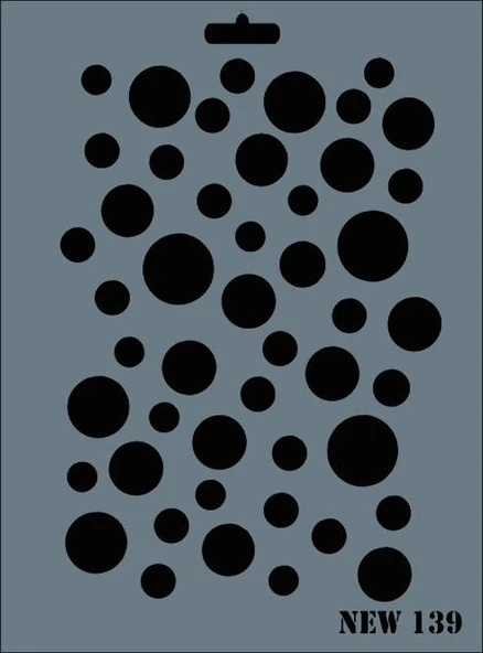 Rich New Seri N-139 Stencil 35x25 cm ürün görseli