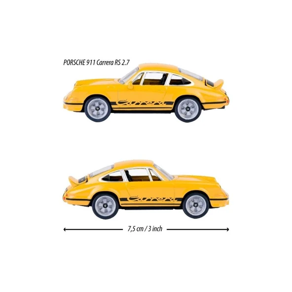 Majorette Premium Porsche 911 Carrera Rs 2.7 - Resim 4