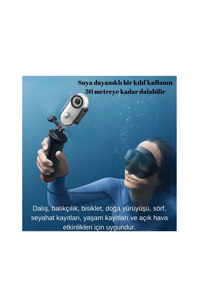 Mini 4K WIFI Aksiyon Kamerası Vücut Kamerası Giyilebilir Video Kaydedici (32GB Hafıza Kartı Hediyeli) - 4