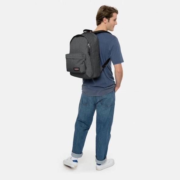 Eastpak Out of Office Black Denim Sırt Çantası (Notebook) EK76777H - 6