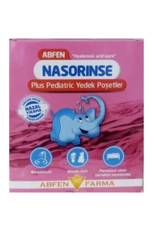 Abfen Nasorinse Plus Pediatric Yedek Poşetler